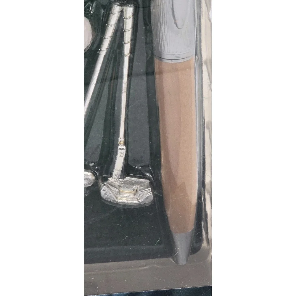 Pierre Cardin Maple  Ballpoint Pen Matte Chrome Putting Green Executive Desk Toy